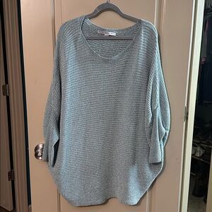 HYFVE Textured Knit Sweater in Soft Blue